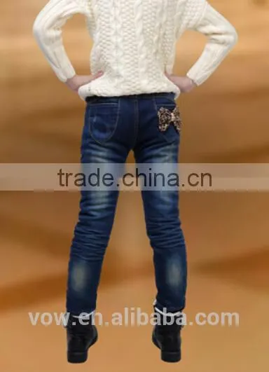 2015 Wholesale Fashion girl Pants Jeans For youny Girls