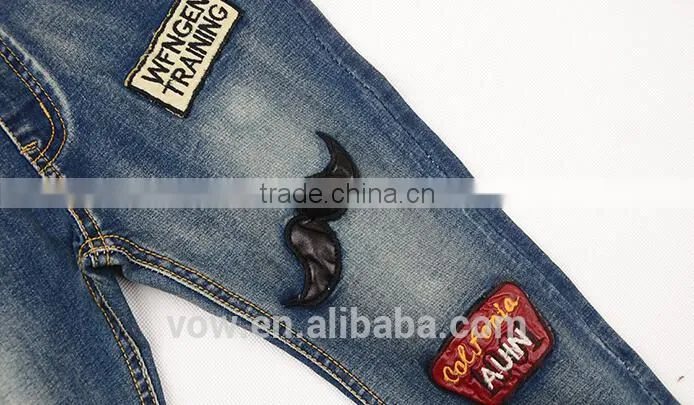 China custom kids jeans latest designer kids jeans