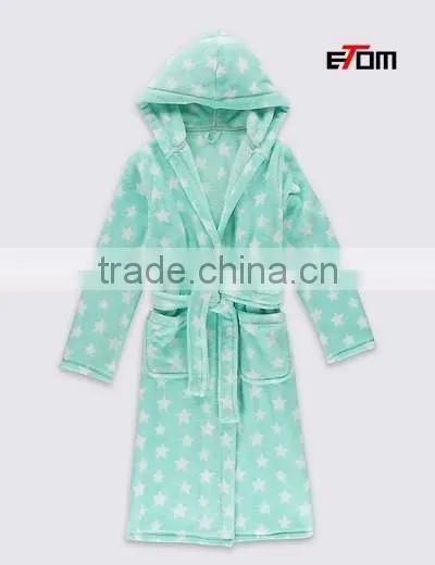 1538 child flannel robe kids bath robe for boys and girls in winter robe sleepwear