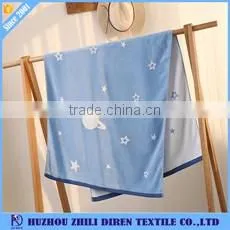 100% Cotton Compressed Stripes Sport Towels