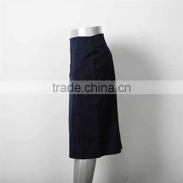 new design high waist narrow one piece skirt