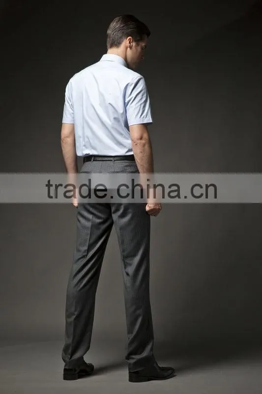 2015 New Fashion Men's Business Shirt 100% cotton