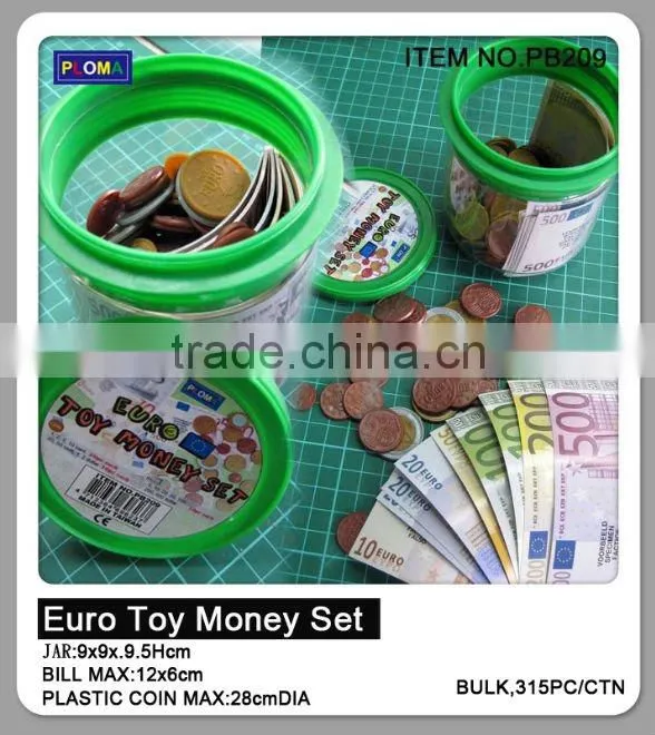 EUR money bill education math toy for class