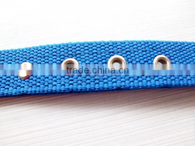Cotton webbing for dog collars
