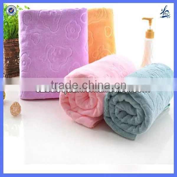 2017 Newest style hot sell with good quality average bath towel size