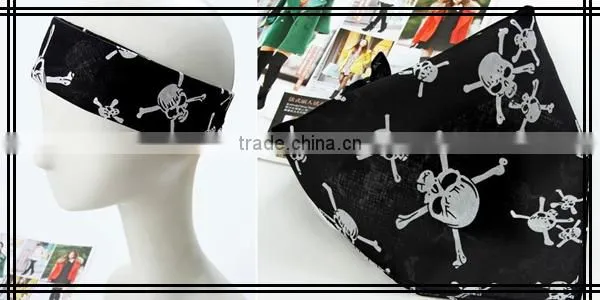 High Quality Letter Printing Cotton Cartoon Handkerchief