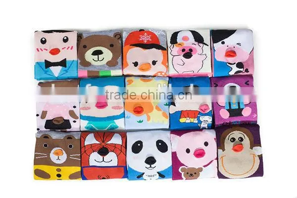 pretty bow tie design cotton women socks