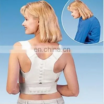 Medical Back Brace Corset Back Orthopedic Posture Correction Shoulder Magnetic Upper Back Pain Relief Health Belt