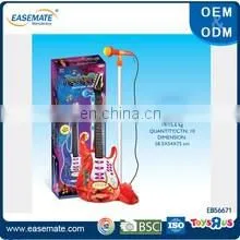 Wholesale musical instruments plastic guitar toy for kids