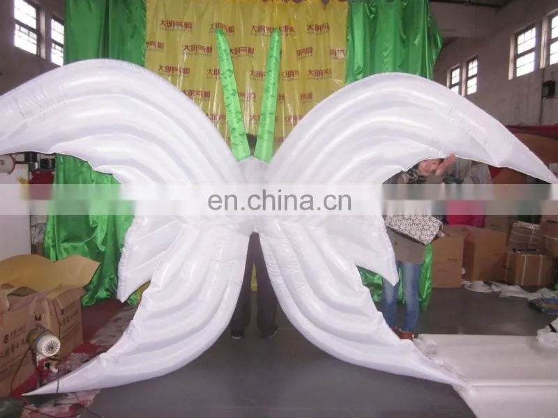 inflatable silver wings