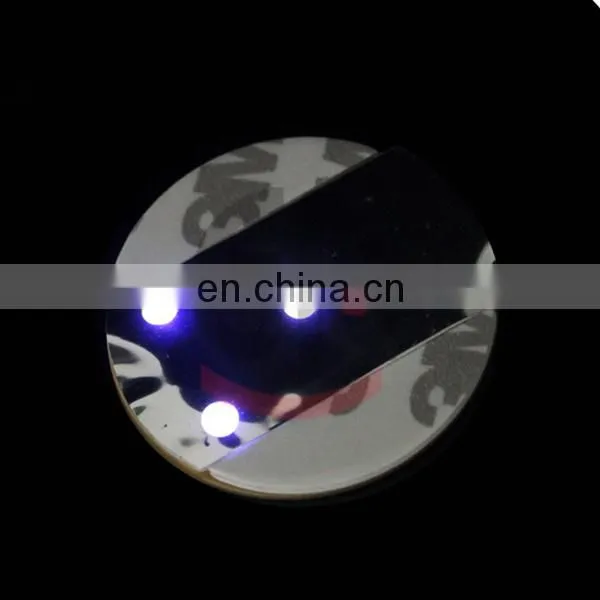 Glovion cool coaster for party led sticker coaster Led flashing coasters
