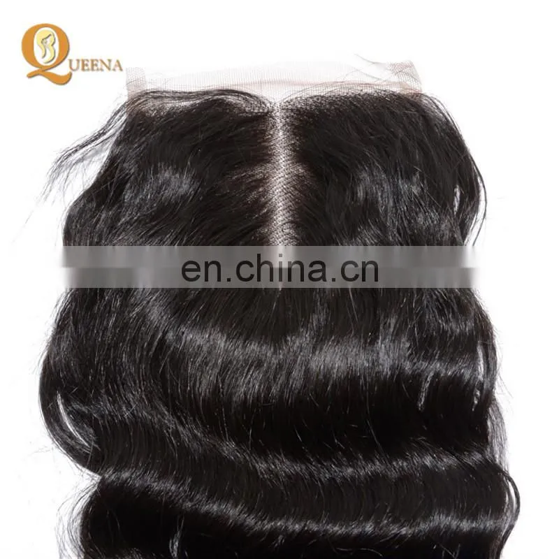 Human Hair Weave Bundles Virgin Brazilian Remy Hair Top Closure Grade 8a Curly Virgin Hair with Closure