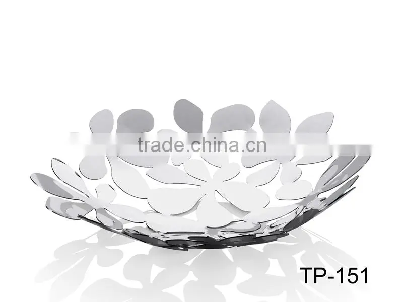 2014 New Stainless Steel Fresh Fruit Platter