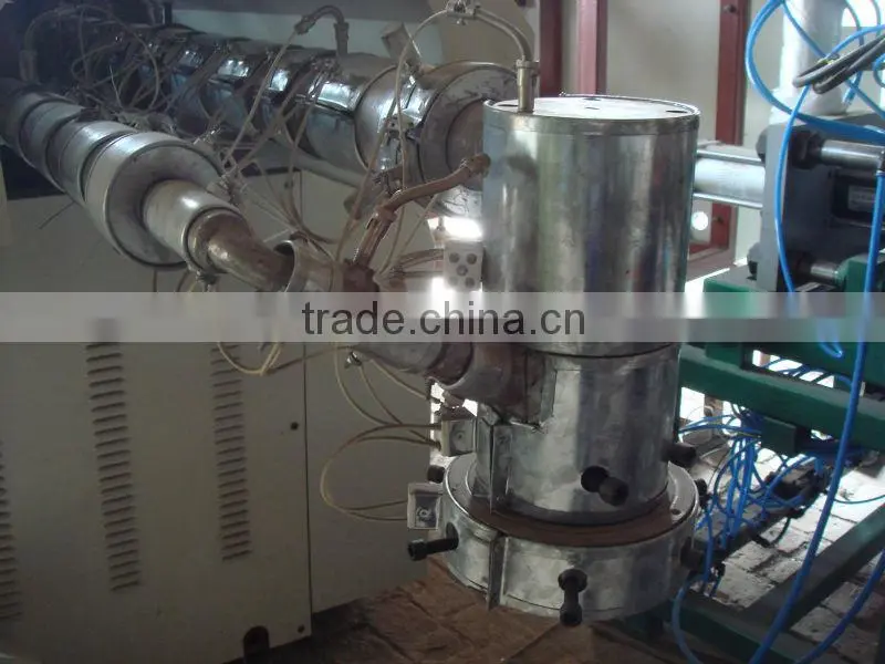 transparent control bands blow moulding machine