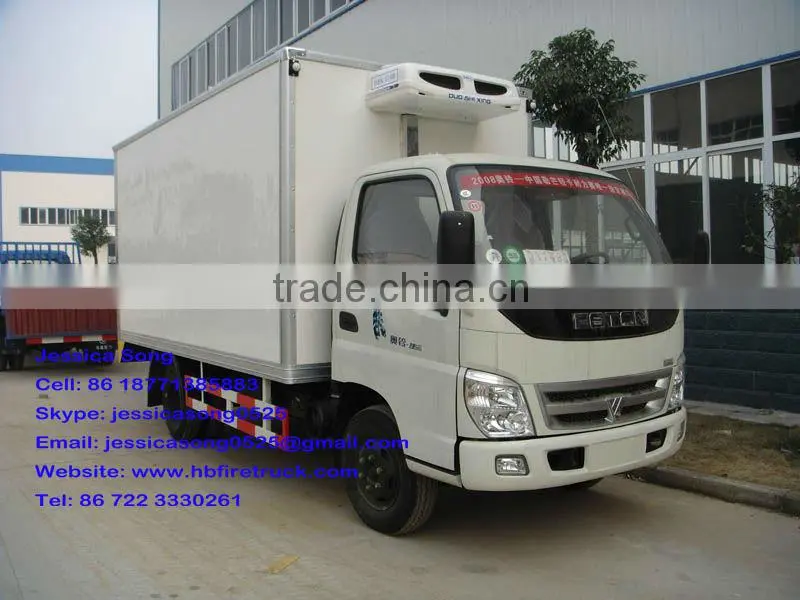 4x2 cooling box truck