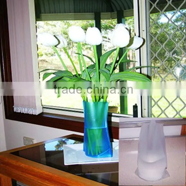 Plastic Flower Vase in Novel Design