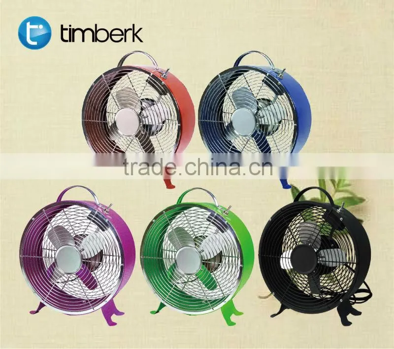 Small powerful decorative table fan
