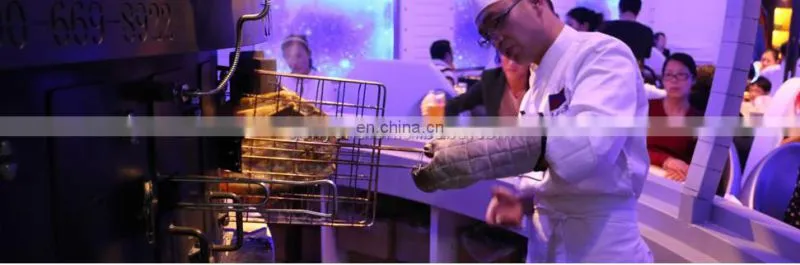Roasted Fish Making Machine charcoal grilled fish oven for sale
