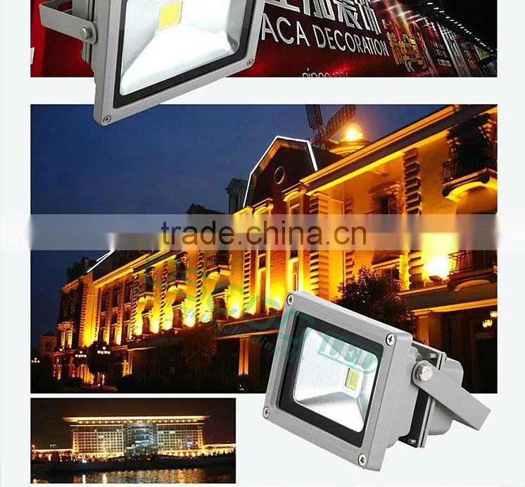 IP65 CE ROHS waterproof RGB 10w led floodlights