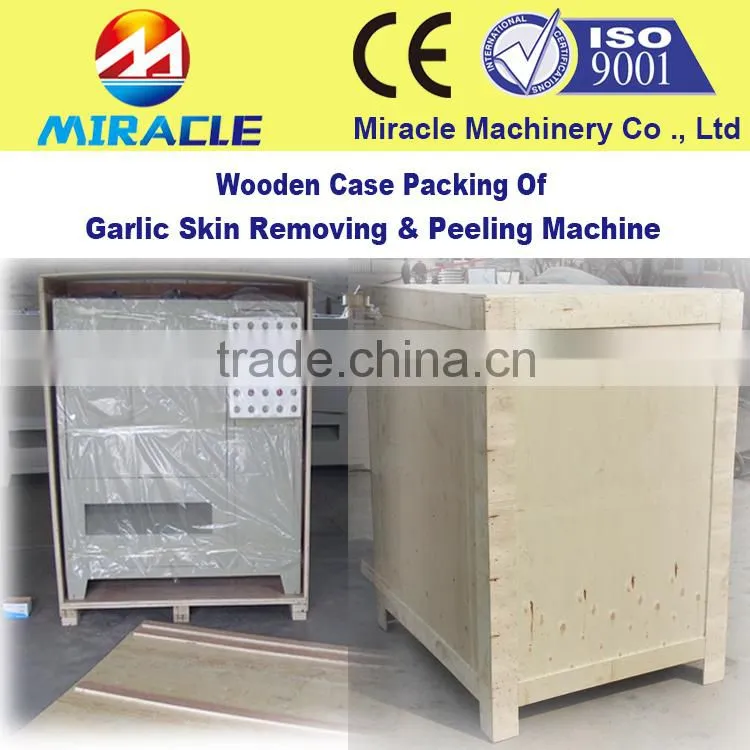 Fast delivery within 3 days dry garlic cloves breaking machine for peeled garlic