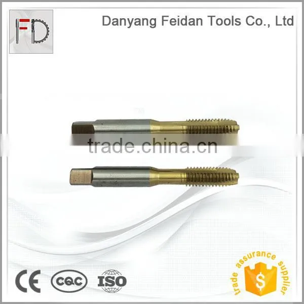HSS 1 / 8 BSP Pipe Machine Spiral Flute Taps