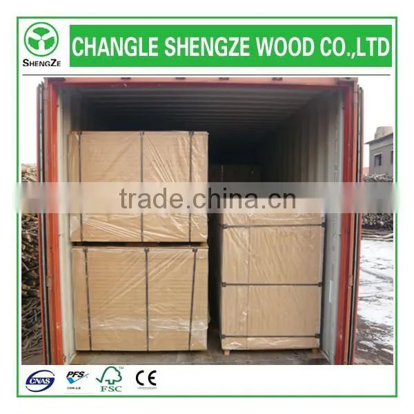 High Quality Colorful 18mm Laminated MDF Board from SHENGZE manufacture