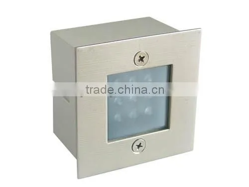 1w cubic exterior IP54 stainless steel wall lamps