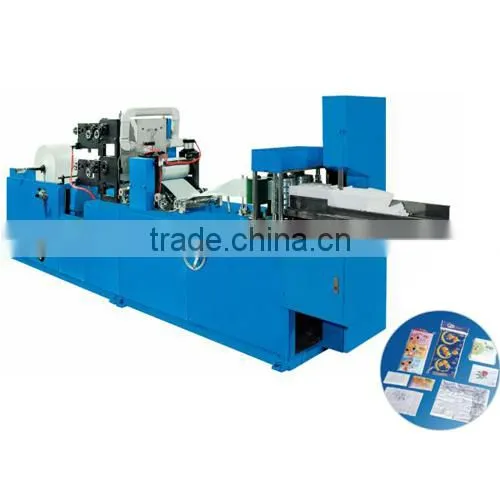 napkin facial tissue folding and embossing machine paper embosser and folder