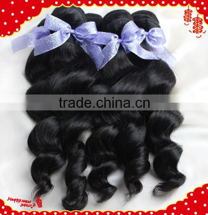 Human hair 100% loose wave 8-30inches beauty queen hair extensions