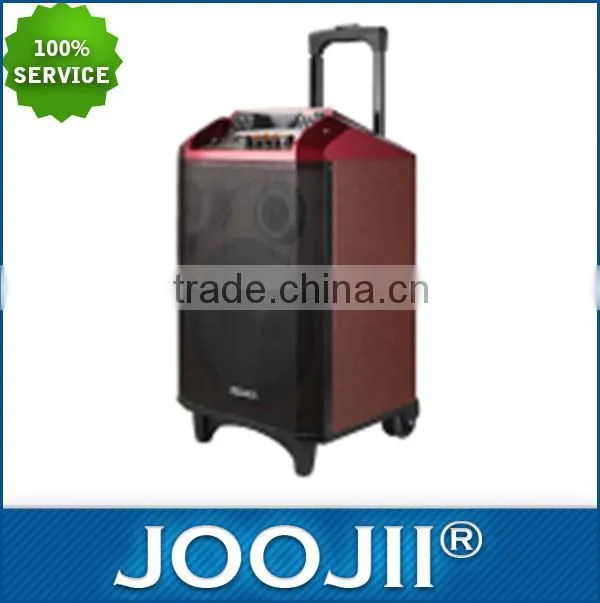 2015 New 10 Inch Portable Trolley Speaker with USB/SD
