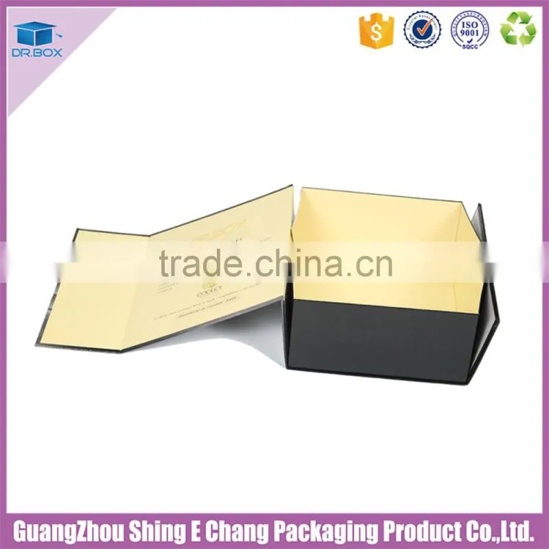 2016 exquisite Die plate foldable wine packaging box