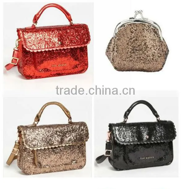 Hot sell cheap glitter net fabric ,cheap glitter leather for walls and shoes