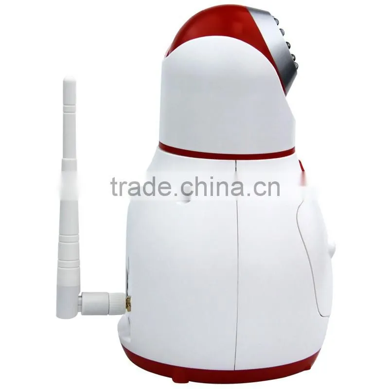 Visible surveillance vedio IP camera two way video kids security IP camera