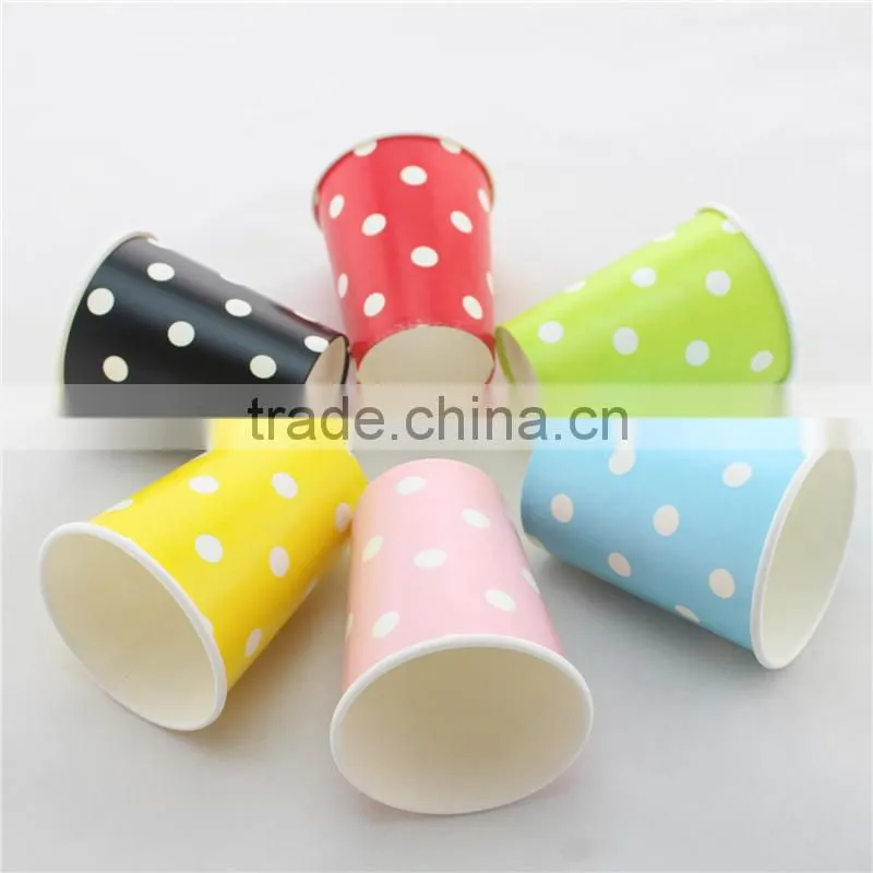 Great Slection of Colorful Paper Hot Cups for Girl and boy ' Party