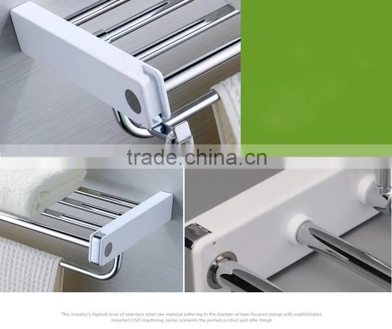 High Quality Wall Mounted Bathroom Shower Holder Towel Shelf