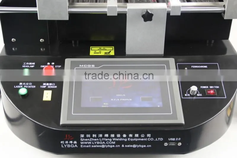 Automatic bga rework station HR560 for motherboards, hot air heater bga station
