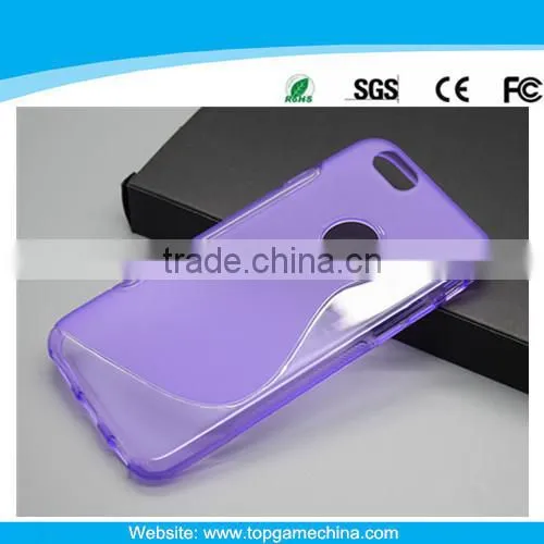 High Quality S Line TPU Case for iphone 6 mobile phone case