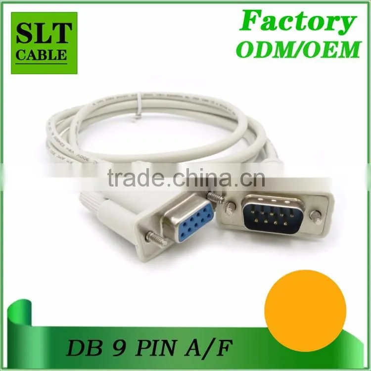 SLT DB 9 Pin Serial Cable Male to Female RS232 Cable