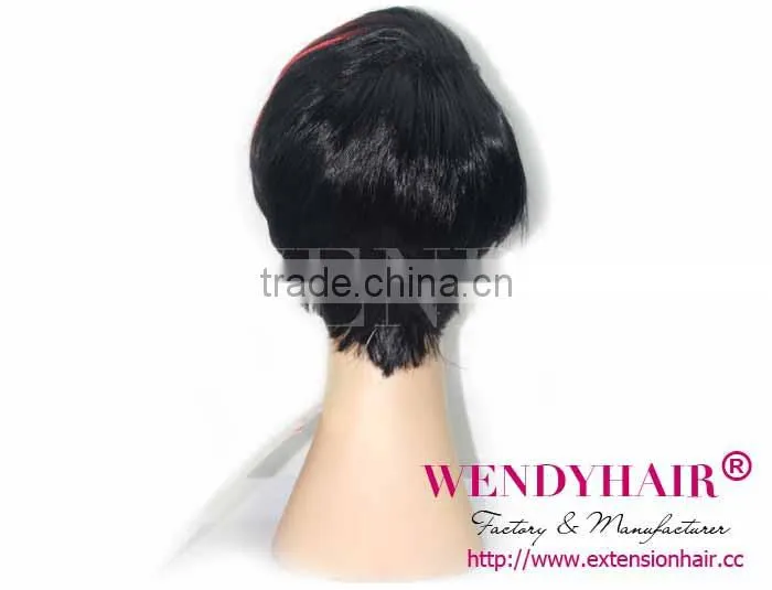 NEW ARRIVEL!!!! cheap synthetic hair wigs short hair machine made wig