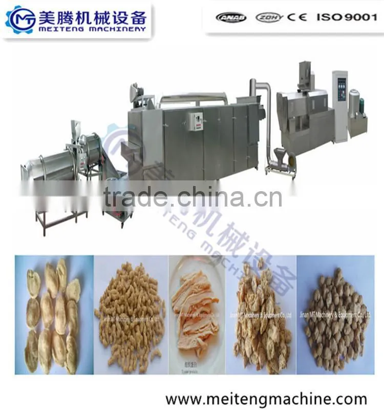 Automatic Soya Protein Extruded Machine/Texture Nuggets Making Machine/isolated Soya Protein Process Line
