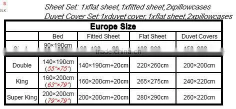 Comfortable, 350TC, 100%Bamboo Bedding Set, Dyed, Plain, Queen Size