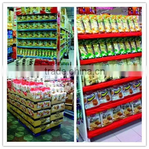 400g peanut flavor sweet puffed rice cracker