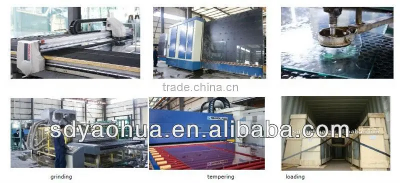 curtain glass for buildings/window/swimming pool/fence/panels