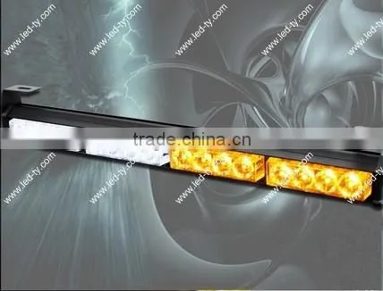 18" LED Traffic Advisor 7 Modes Emergency Hazard Strobe Light Bar