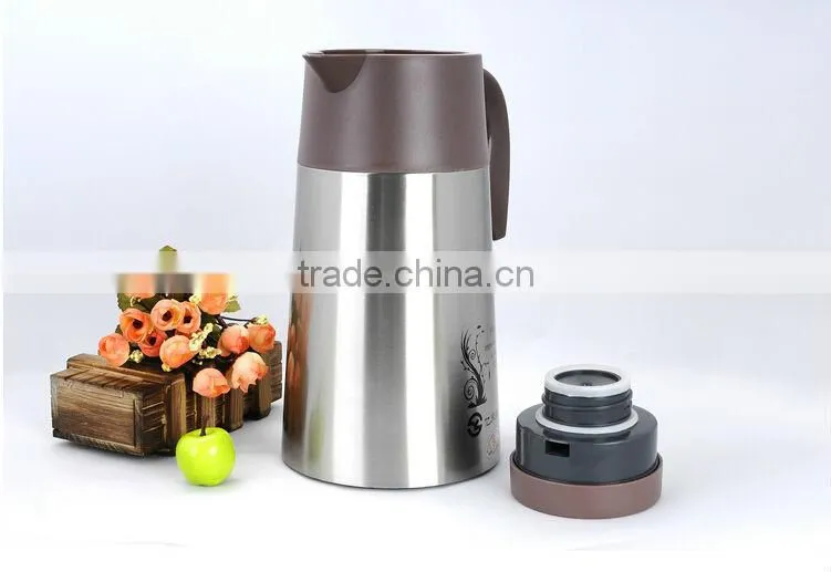 Stainless steel vacuum coffee pot, coffee mug hot new products for 2015