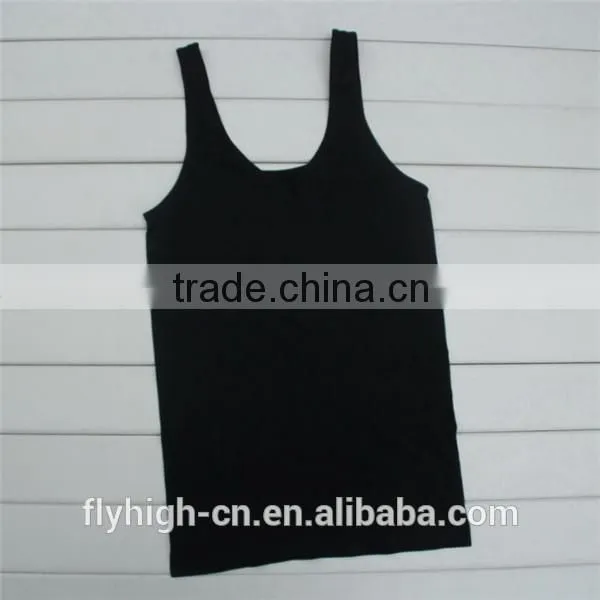 womens singlet,ribbed racer back tank top