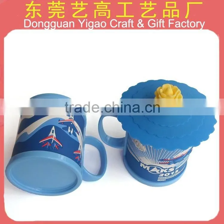 Factory sale ABS magic cup with soft pvc grip