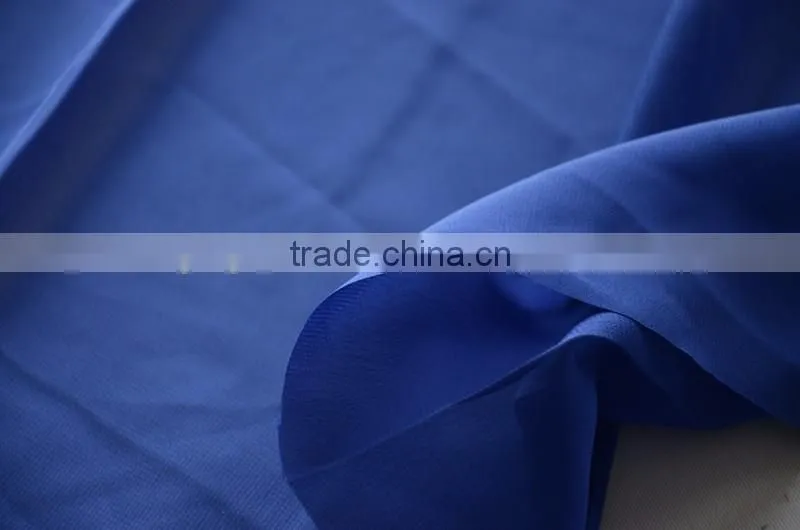 thick poly chiffon fabric ladies garment
