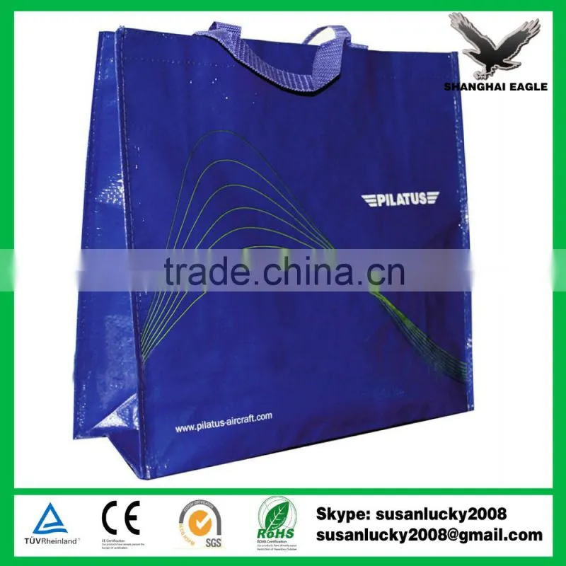 Custom promotion laminated non woven bag