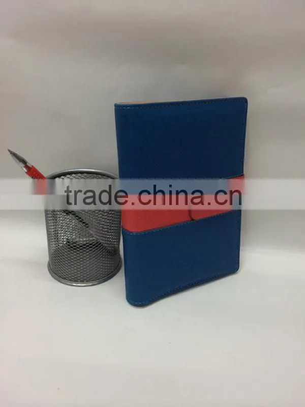 Pu Leather Notebook with Pen insert
